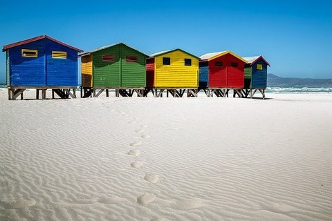 Muizenberg beach huts