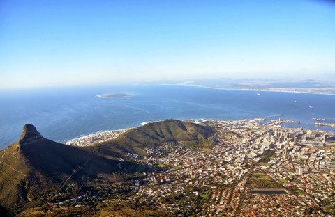 view from Table Mountain
